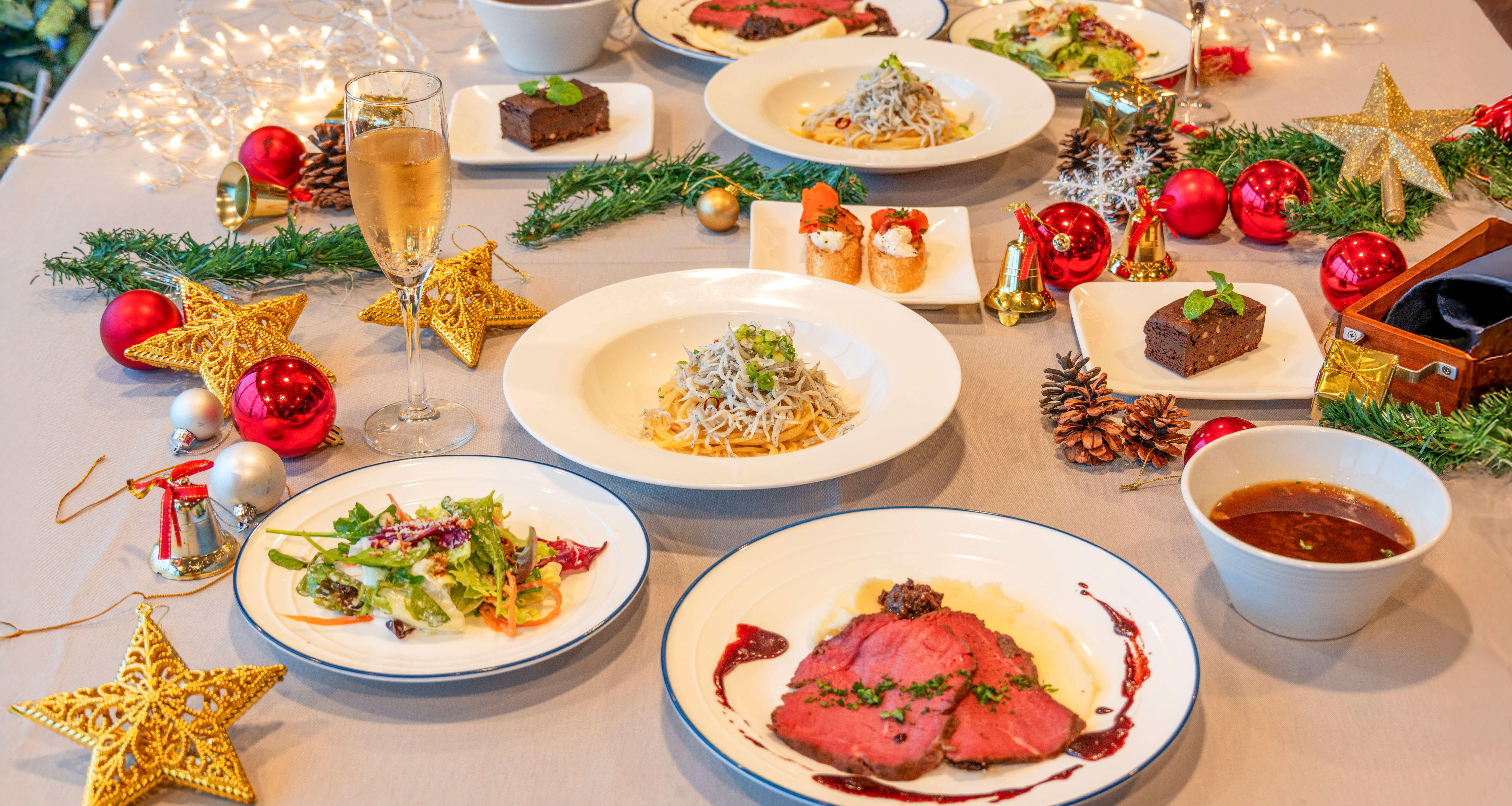 お二人からお楽しみいただける少人数のコース